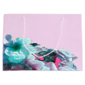 ringen met witte rozenbladen groot cadeauzakje (Voorkant)