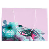 ringen met witte rozenbladen groot cadeauzakje (Achterkant)