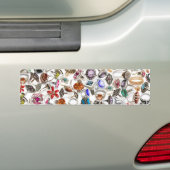 ringen sieraden bumpersticker (Op auto)