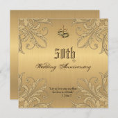 Ringen Uitnodigingen voor Religieuze Jubileum Krui (Voorkant / Achterkant)