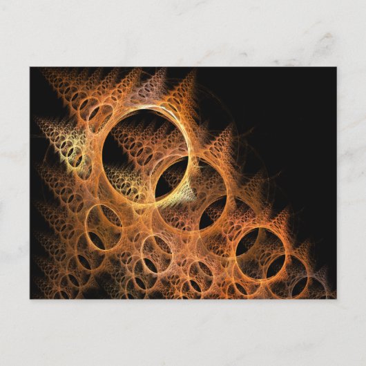 Ringer Fractal Briefkaart (Voorkant)