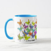 "Ringer" MUG Free Range Ukulele Society (Gauche)