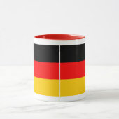 Ringer Tasse rot Deutschland Fahne Mok (Midden)