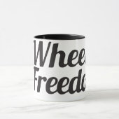 Ringer Two Wheels to Freedom mok (Midden)