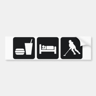 Ringette "Eat Sleep Ringette" Bumpersticker
