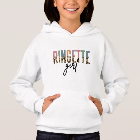 Ringette Girl Cheetah Imprimer | Lecteur Ringette (Devant)