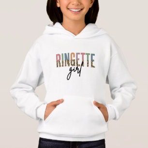 Ringette Girl Cheetah Print   Ringette speler