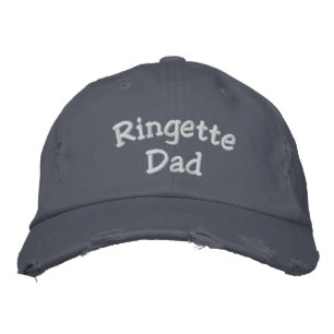 "Ringette papa" Geborduurde Pet