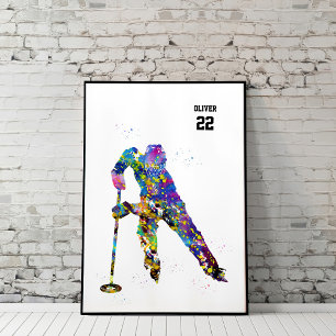 Ringette Speler Poster