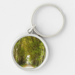 Ringgrondslag bomen sleutelhanger