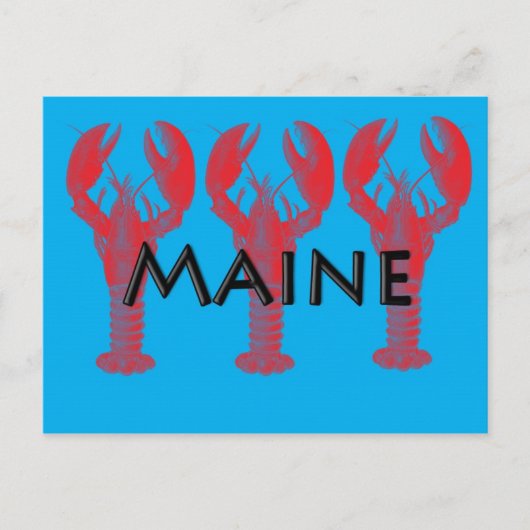 ringkreeft briefkaart (Voorkant)