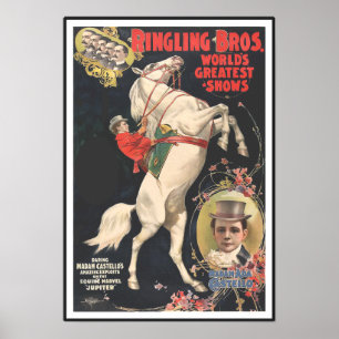 Ringling Bros 1899 CIRCUS POSTER