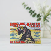  Ringling Bros Briefkaart (Staand voorkant)