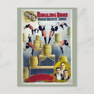Ringling Bros Circus Briefkaart