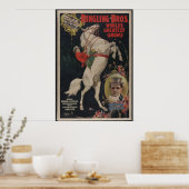 Ringling Bros Circus Vintage Poster (Keuken)