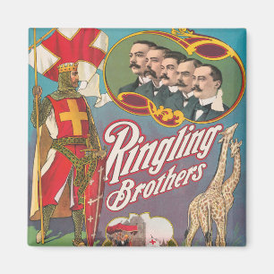  Ringling Brothers Circus Poster Magneet