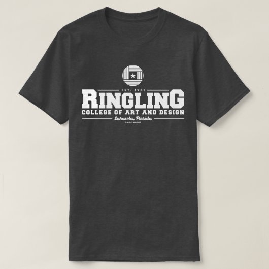 Ringling College of Art and Design Logo T-shirt (Design voorkant)
