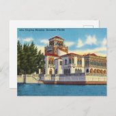 Ringling Mansion, Sarasota, Florida Briefkaart (Voorkant / Achterkant)