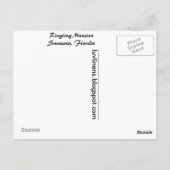 Ringling Mansion, Sarasota, Florida Briefkaart (Achterkant)