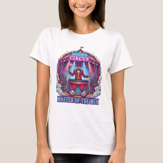 Ringmaster DJ Circus T-shirt (Voorkant)