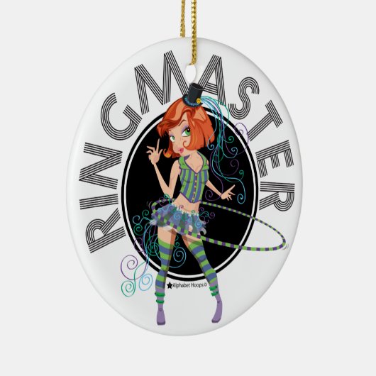 Ringmaster (Redhead)-versiering Keramisch Ornament (Rechts)