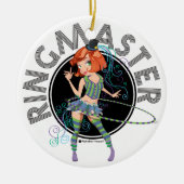 Ringmaster (Redhead)-versiering Keramisch Ornament (Voorkant)