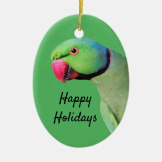 Ringnek Parrot Feestdagen Ornament