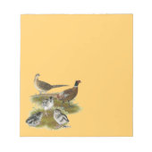 Ringnek Pheasant Familie Notitieblok (Voorkant)