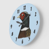 Ringnek Pheasant Head Grote Klok (Hoek)