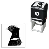 Ringnek Pheasant Head Zelfinktende Stempel (In situ)