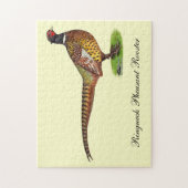 Ringnek Pheasant Rooster Legpuzzel (Verticaal)