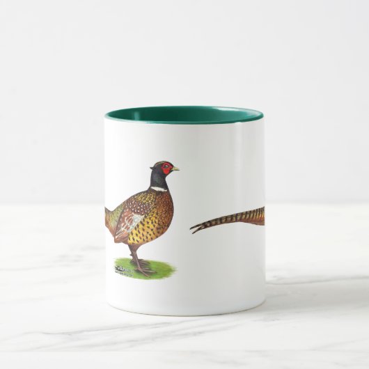 Ringnek Pheasant Rooster Mok (Midden)