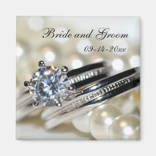 Rings en het Witte Berichten Bieden sparen de Datu Magneet