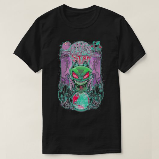 Rings of Saturn T-shirt (Design voorkant)