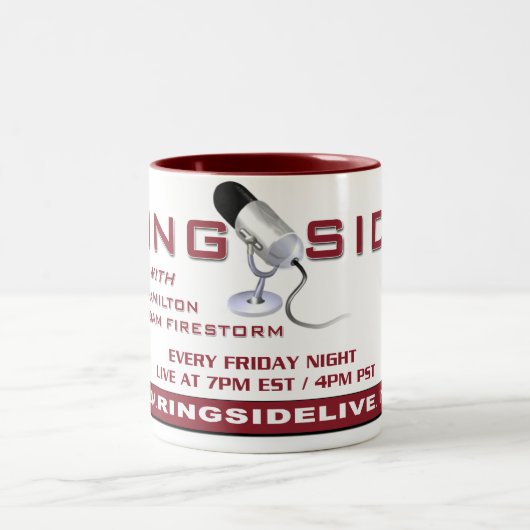Ringside Live Two-Tone Mok (Center)