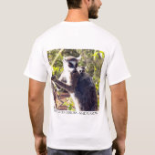 ringstaarten t-shirt (Achterkant)