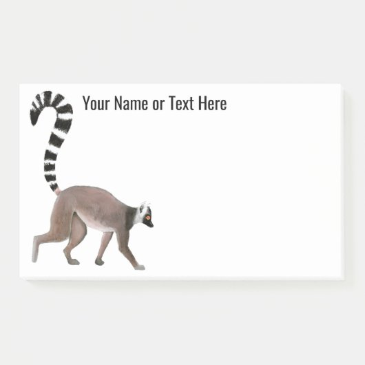 Ringstaartlemur van Madagaskar Post-it® Notes (Voorkant)