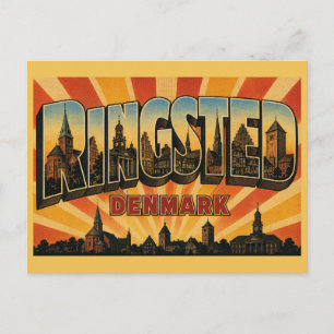 Ringsted Denemarken Kerk Briefkaart