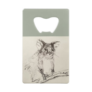 Ringtail Possum Australië Kredietkaart Flessenopener