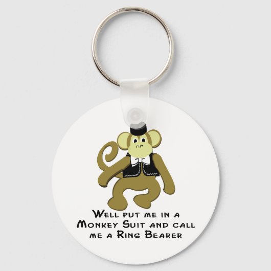 Ringtoonder/aap Sleutelhanger (Voorkant)