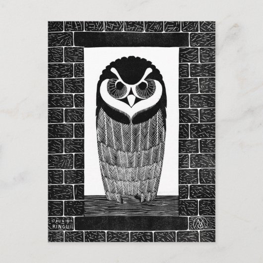 Ringuil - Samuel Jessurun de Mesquita  kunst Briefkaart (Voorkant)