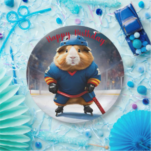 "Rink Rookie: de ijs-hockey cavia" Papieren Bordje