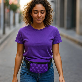 Riñonera Alien Morada – Para pasear en paz Heuptasje