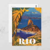 Rio, Brazilië Briefkaart (Voorkant / Achterkant)