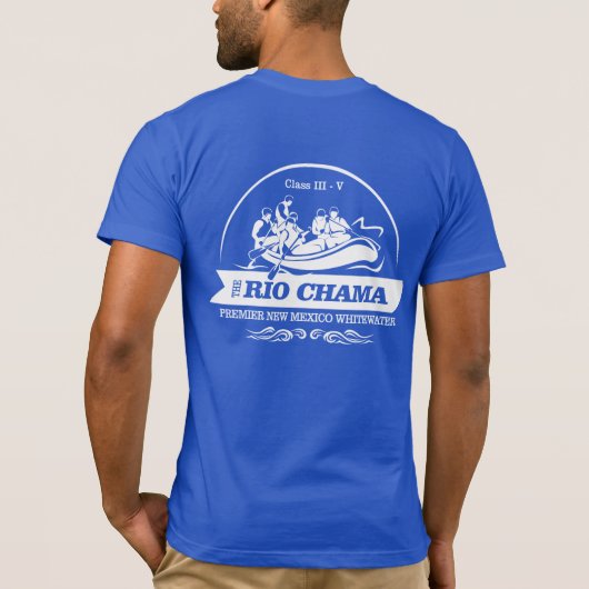 Rio Chama (rafting 2) T-shirt (Achterkant)