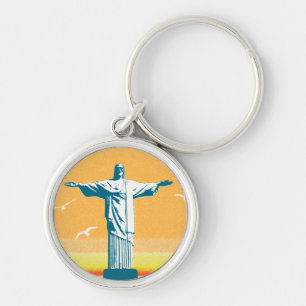 Rio - Corcovado - Jezus Christus de Redeemer Sleutelhanger