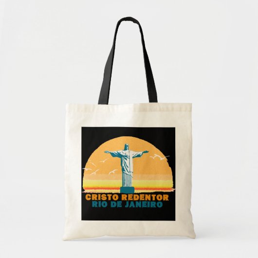 Rio - Corcovado - Jezus Christus de Redeemer Tote Bag (Voorkant)