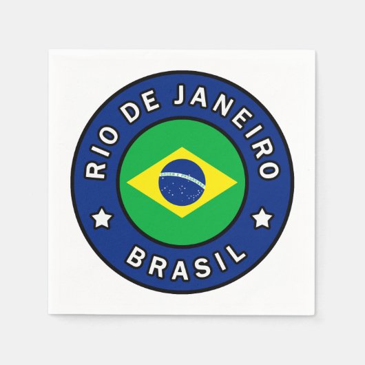 Rio de Janeiro Brasil Servet (Voorkant)