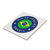 Rio de Janeiro Brasil Tegeltje (Zijkant)