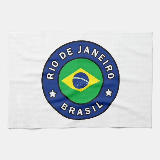 Rio de Janeiro Brasil Theedoek (Horizontaal)